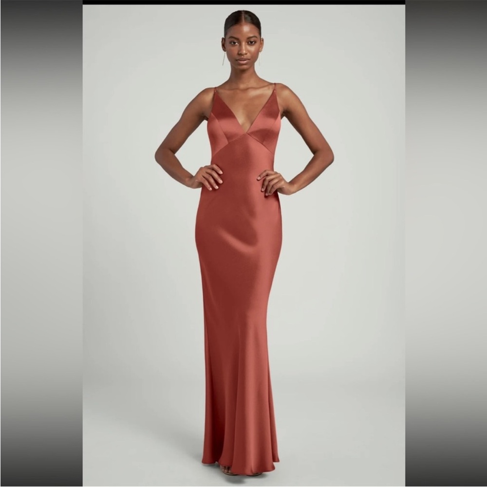 Copper Rose Dress Size 0 Jenny Yoo Wedding Guest